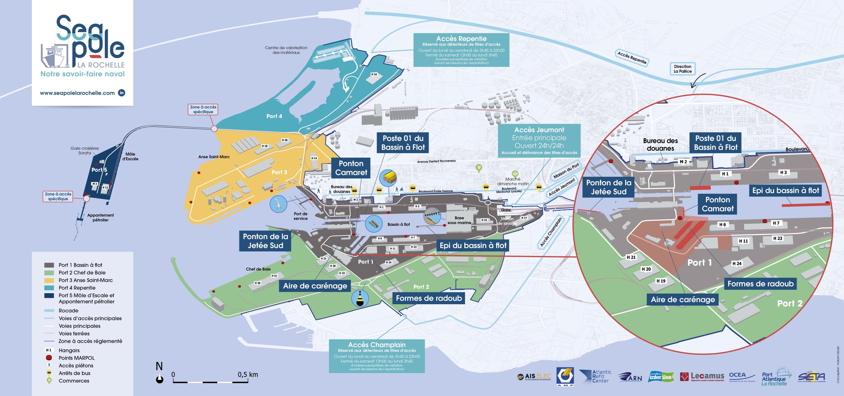 Plan Sea Pole La Rochelle