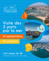 Visite des 3 ports par la mer - Linkedin